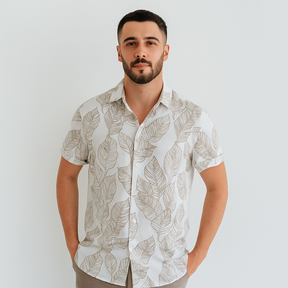 Camisa Casual Masculina Cavalieri Foz